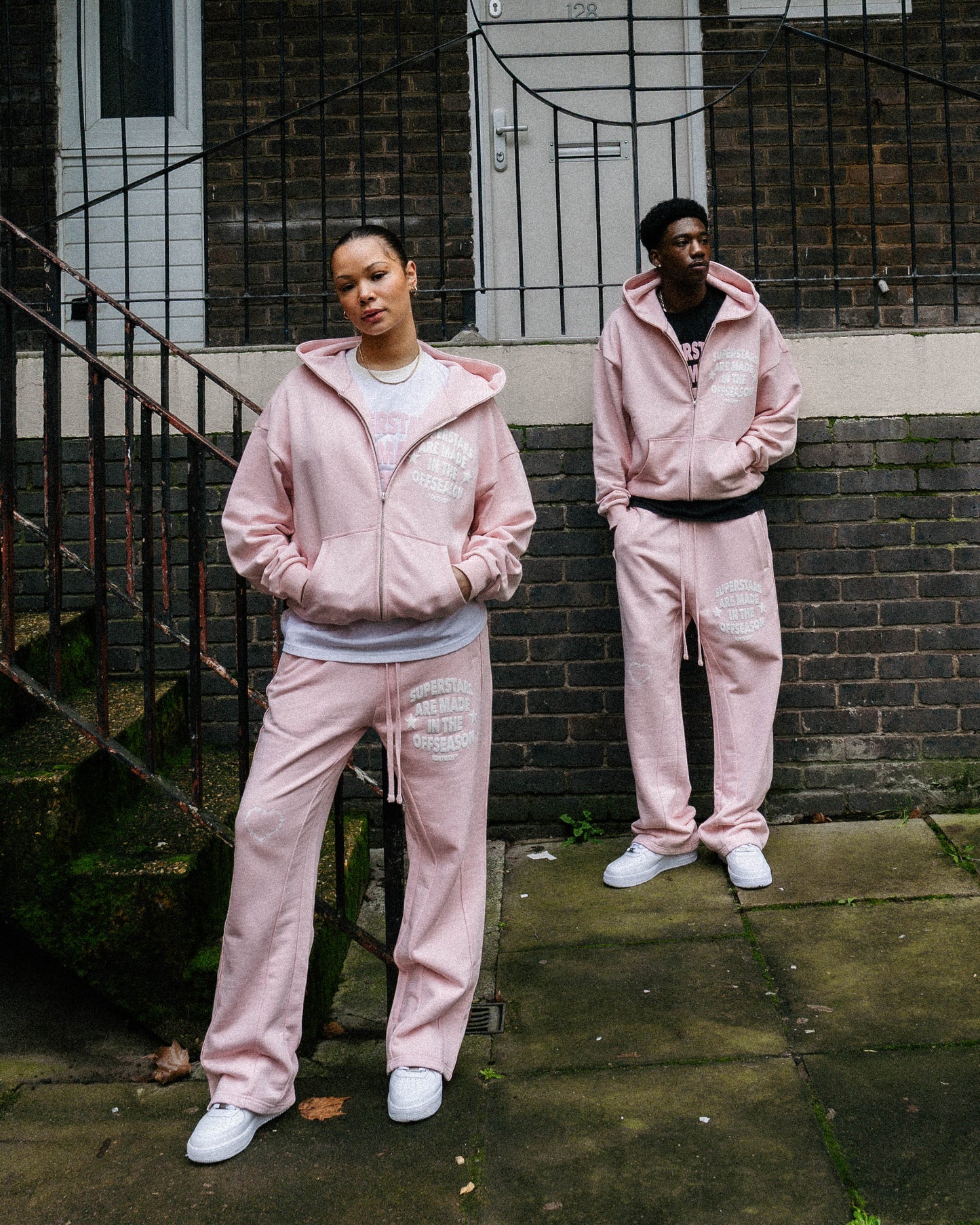 SUPERSTAR STRAIGHT LEG JOGGERS | CLOUD PINK