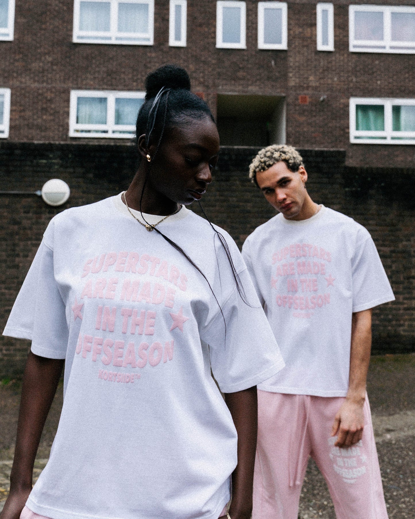 SUPERSTAR CLASSIC T-SHIRT WHITE | CLOUD PINK