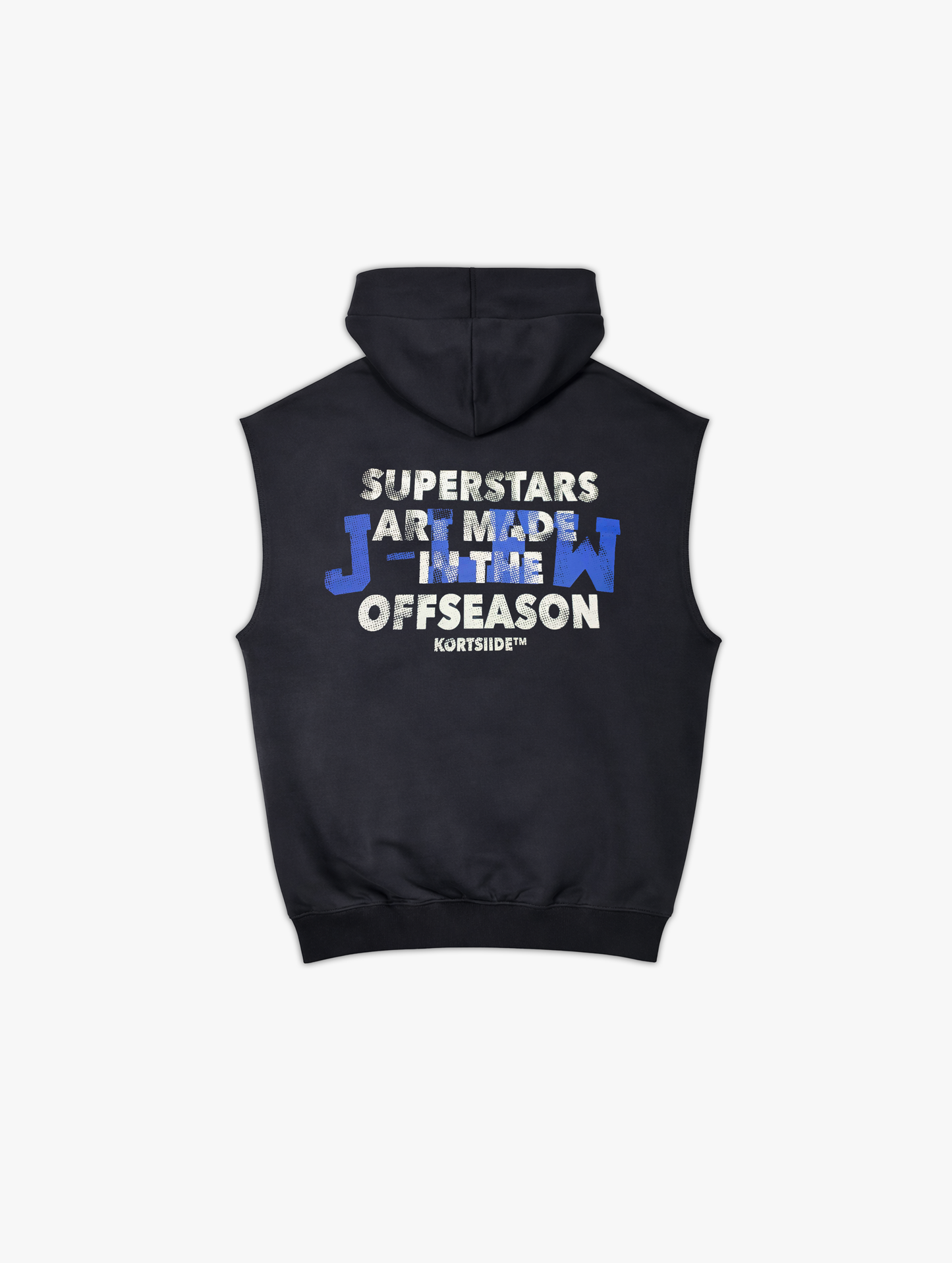 SUPERSTAR JLEW D1 SLEEVELESS HOODIE | GREY
