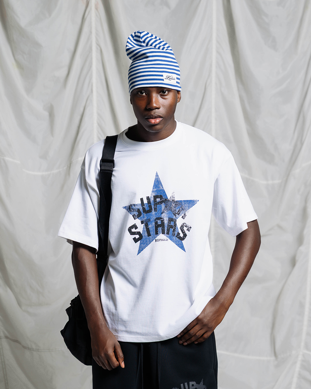 LA ERA T-SHIRT | WHITE/BLUE