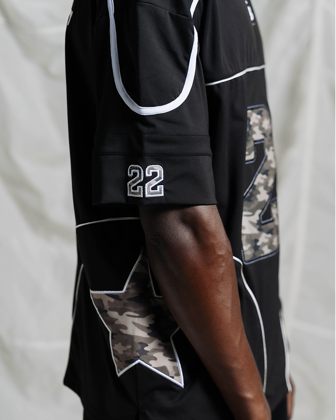 ARENAS JERSEY | BLACK/CAMO