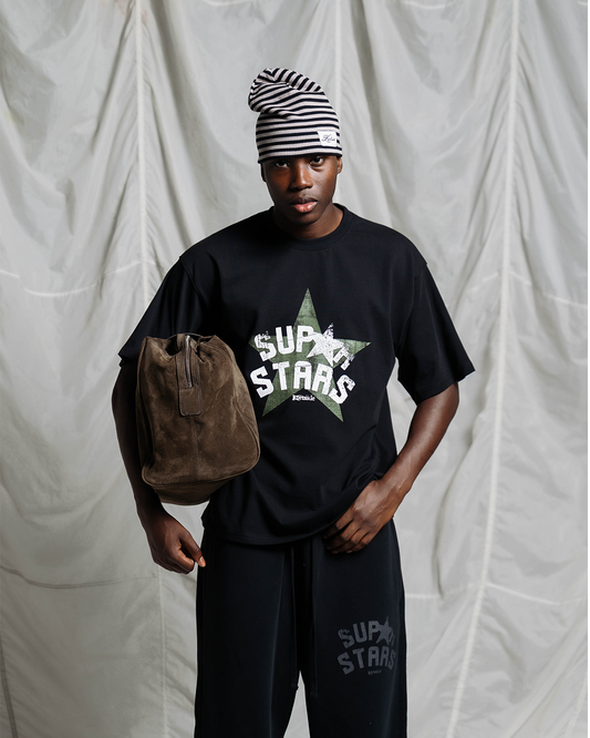 LA ERA T-SHIRT | BLACK/KHAKI