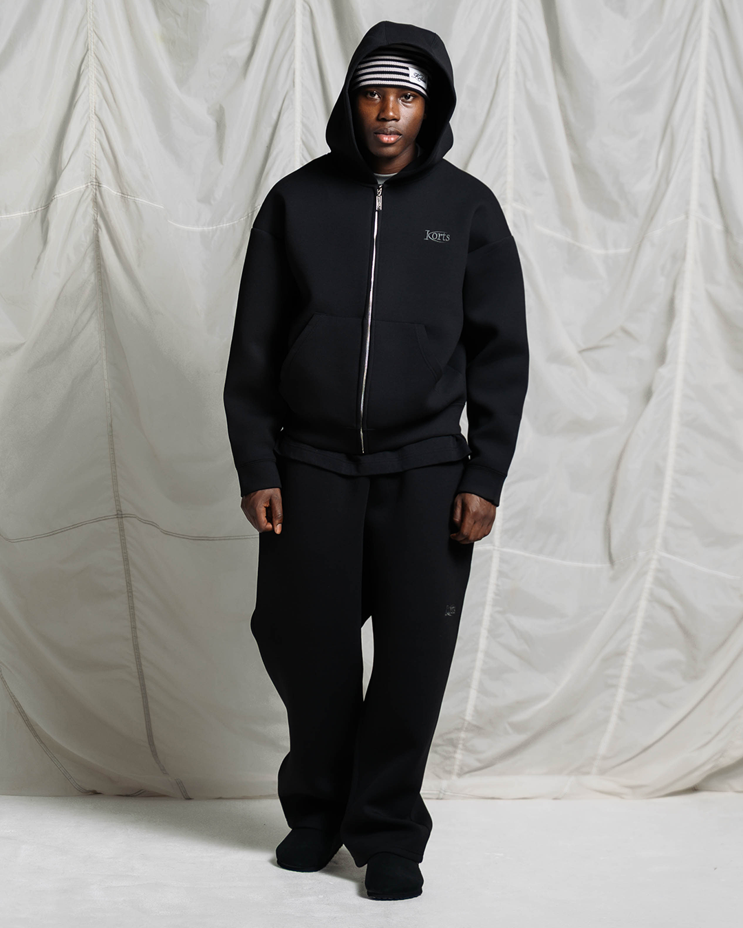 KORTS DAILY SCUBA BAGGY JOGGER | BLACK