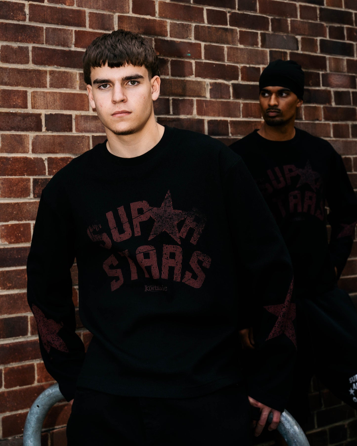 SUPERSTAR ERA WAFFLE LONG SLEEVE | BLACK