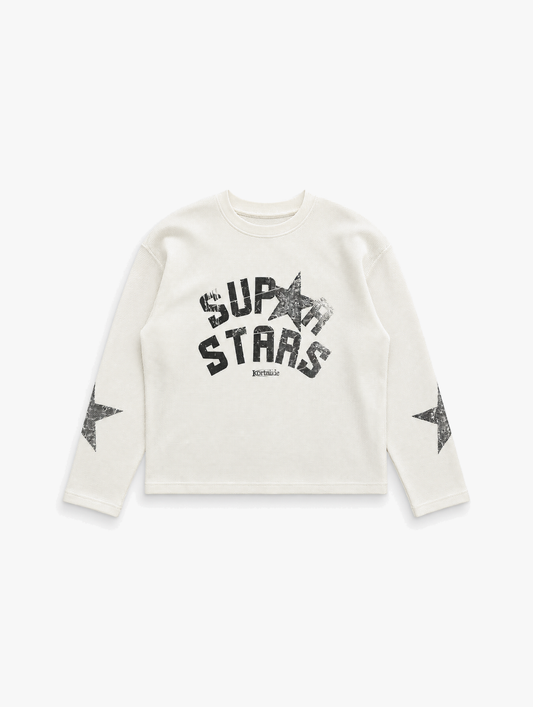 SUPERSTAR ERA WAFFLE LONG SLEEVE | WHITE