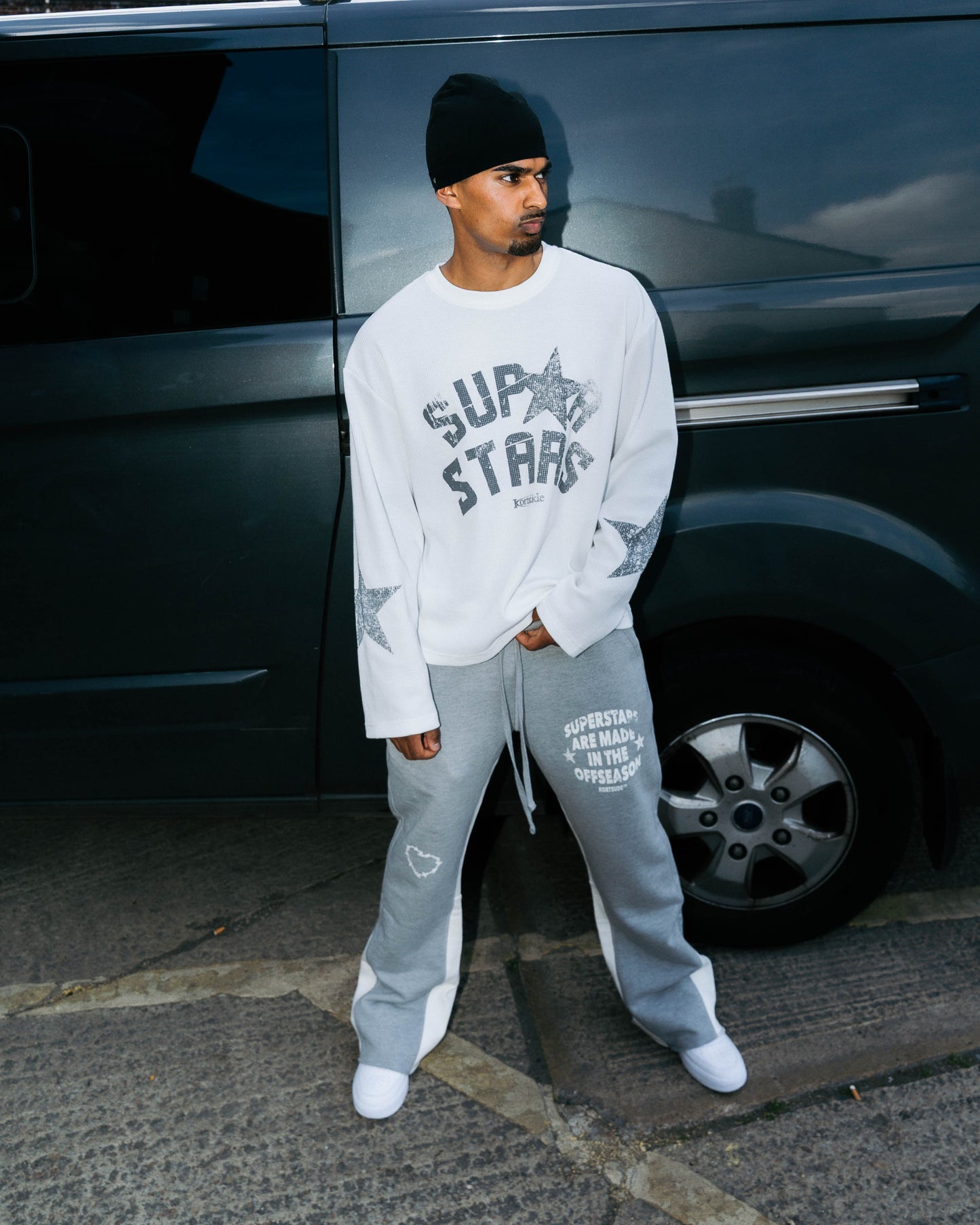 SUPERSTAR ERA WAFFLE LONG SLEEVE | WHITE