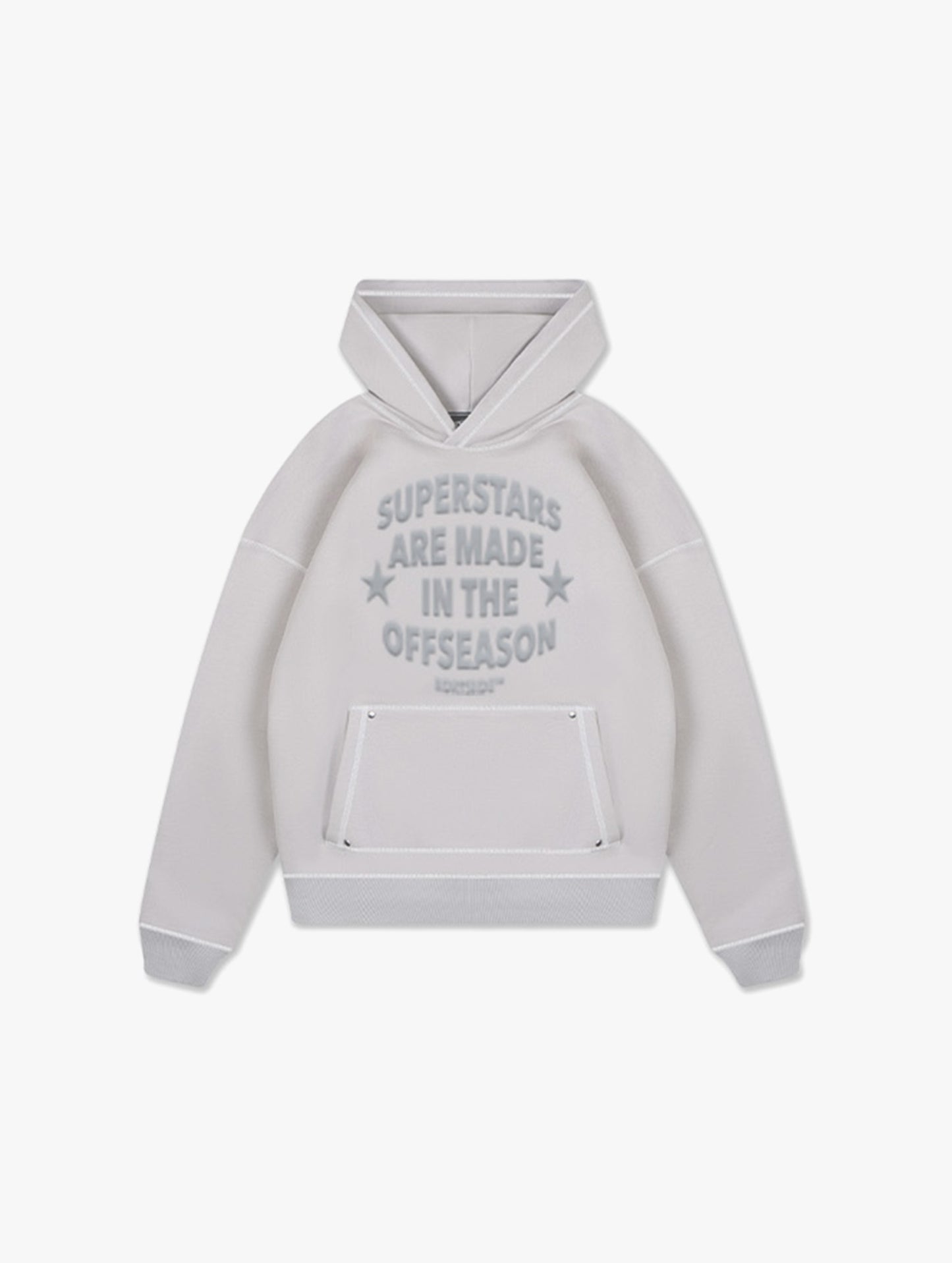 SUPERSTAR STITCHED HOODIE | DUSK GREY
