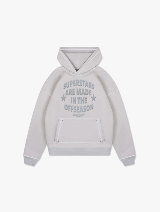 SUPERSTAR STITCHED HOODIE | DUSK GREY