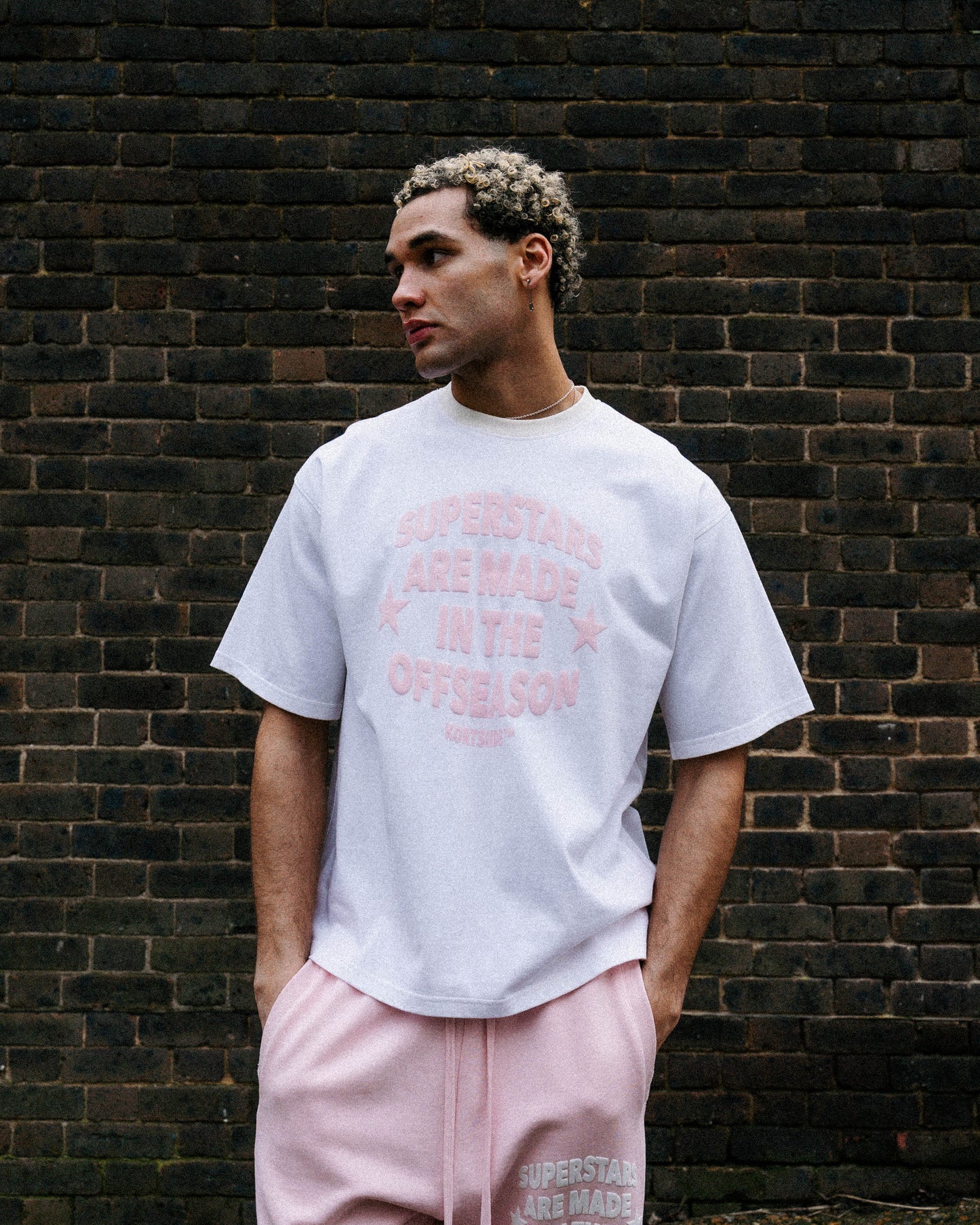 SUPERSTAR CLASSIC T-SHIRT WHITE | CLOUD PINK
