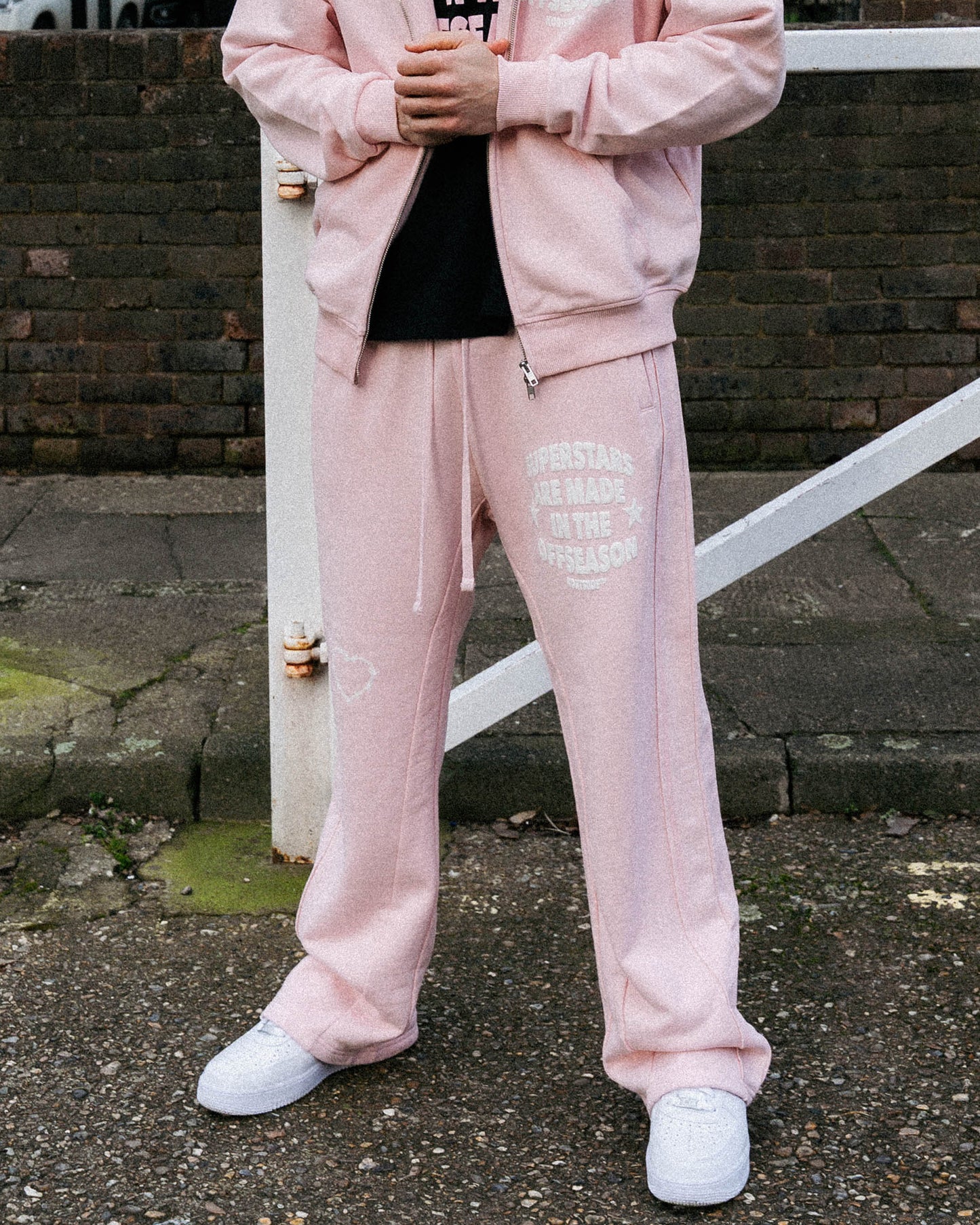 SUPERSTAR STRAIGHT LEG JOGGERS | CLOUD PINK
