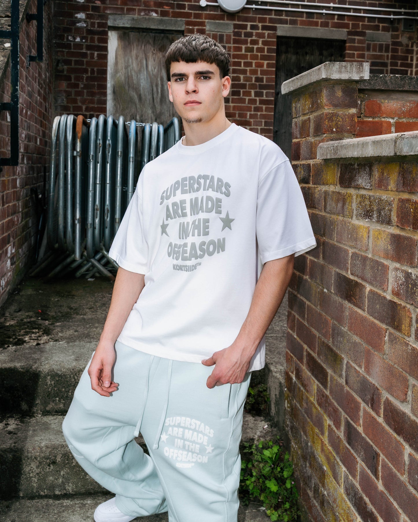 SUPERSTAR CLASSIC T-SHIRT WHITE | GREY