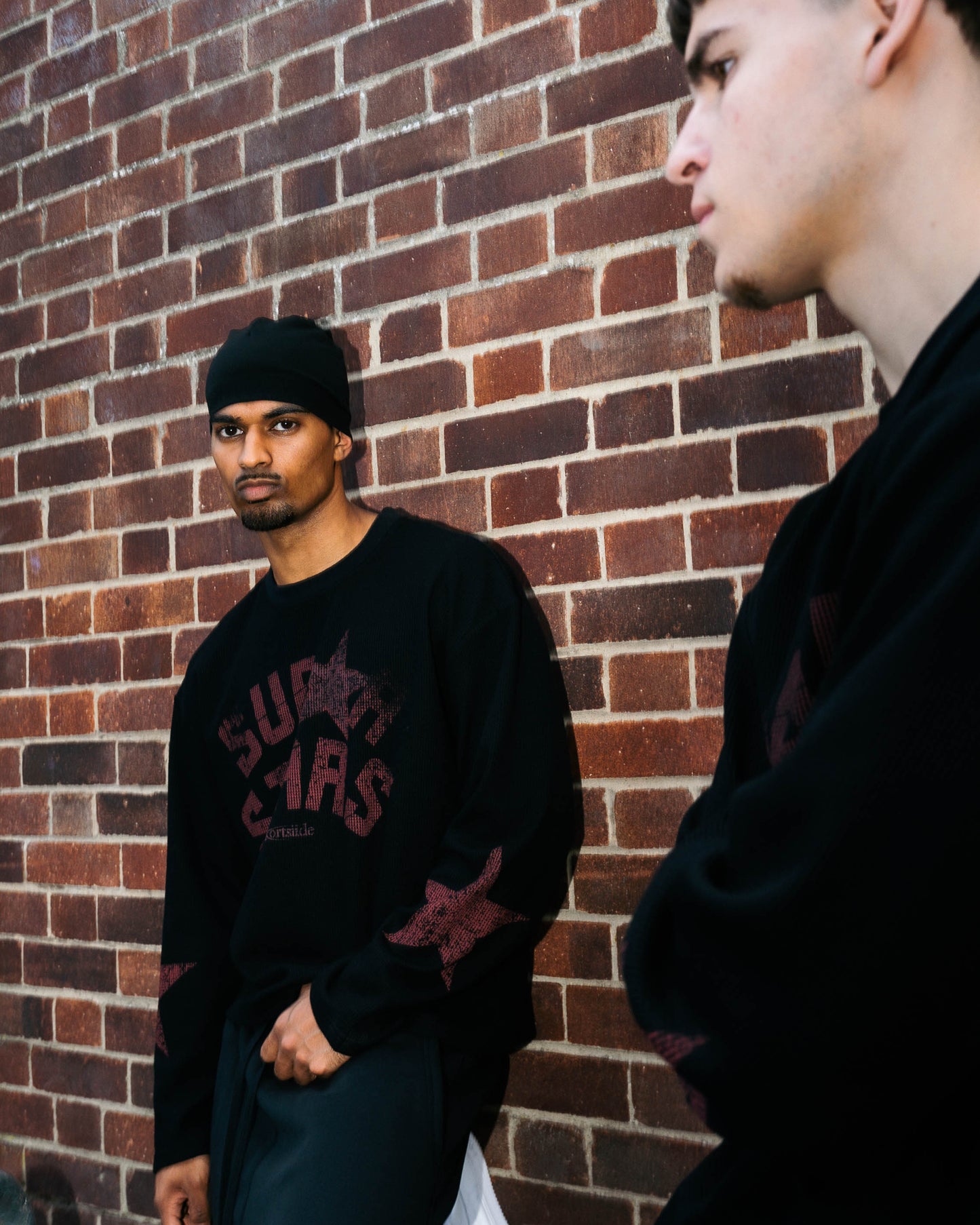 SUPERSTAR ERA WAFFLE LONG SLEEVE | BLACK