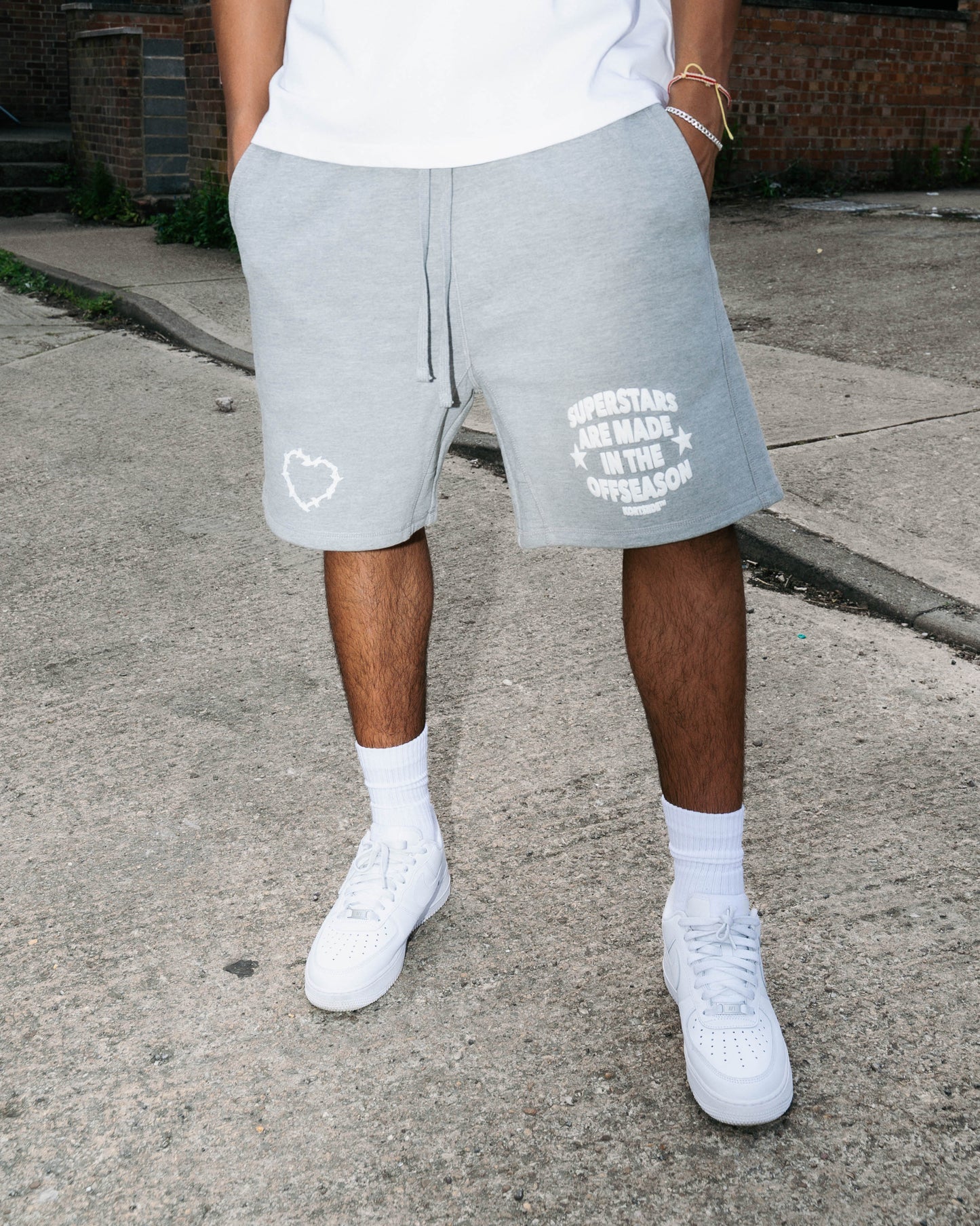 SUPERSTAR CLASSIC SHORTS | MARL GREY