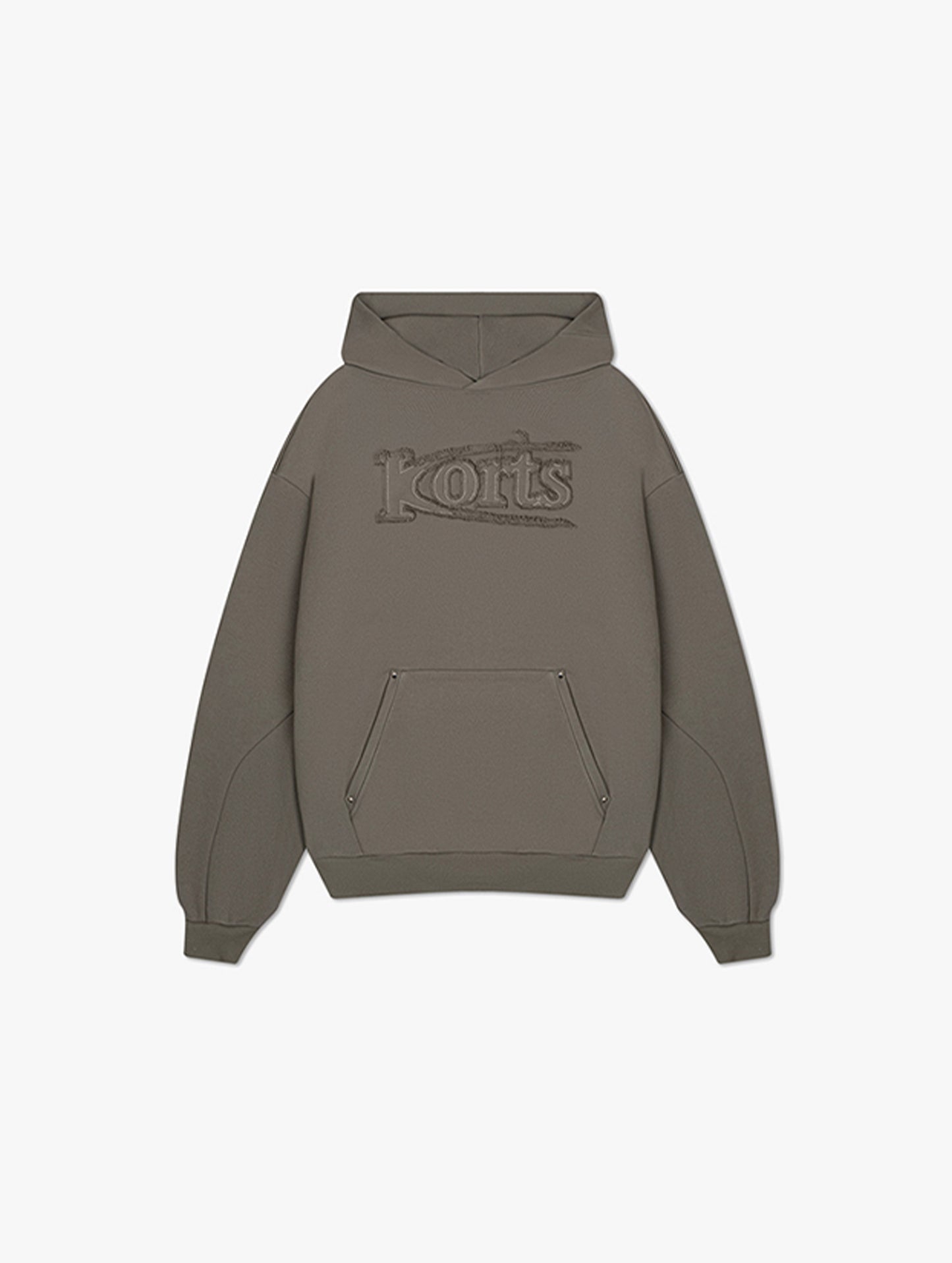 COMING SOON | KORTS PATCHWORK HOODIE | KHAKI