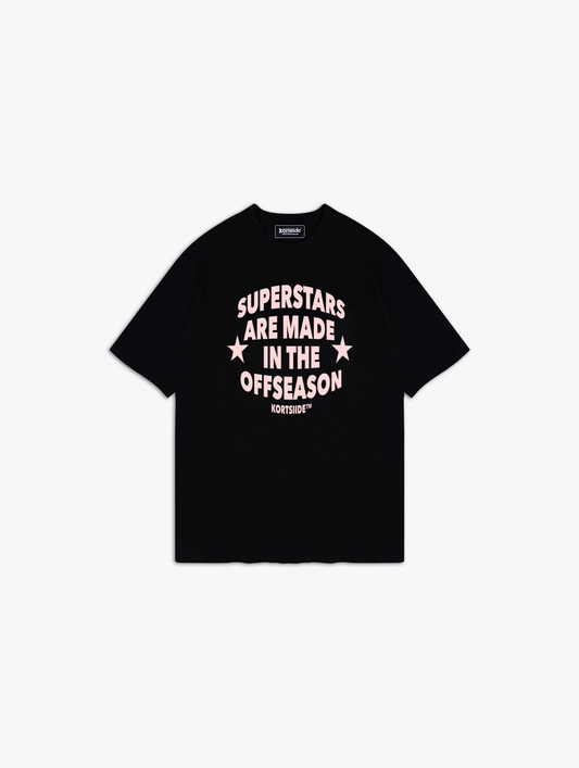 SUPERSTAR CLASSIC T-SHIRT BLACK | CLOUD PINK