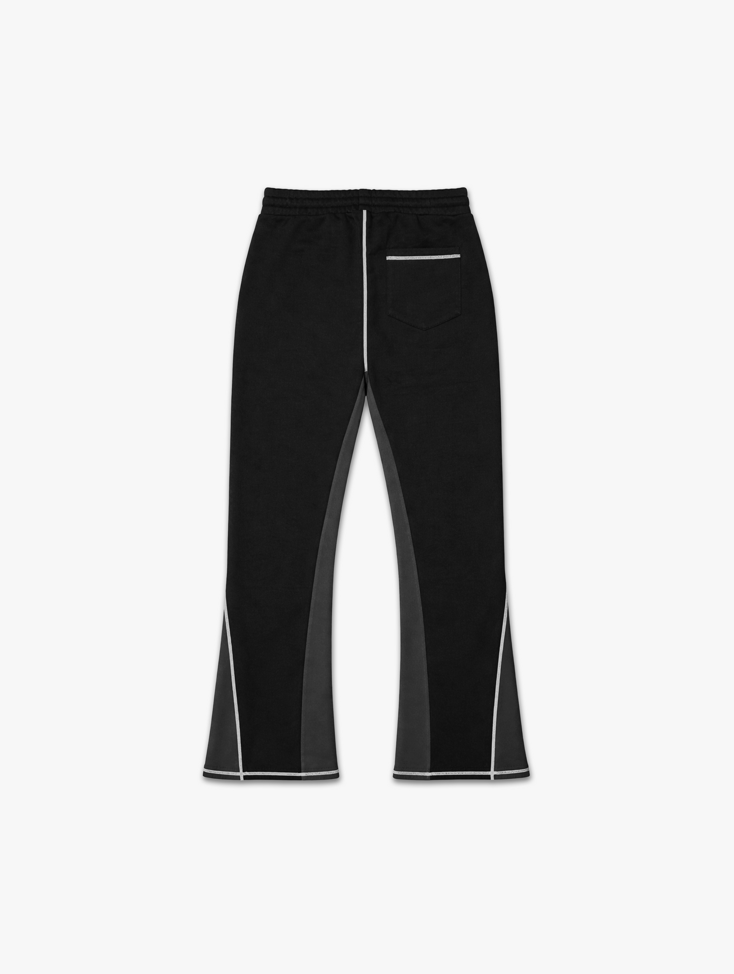SUPERSTAR STITCHED FLARED JOGGER | TRIPLE BLACK