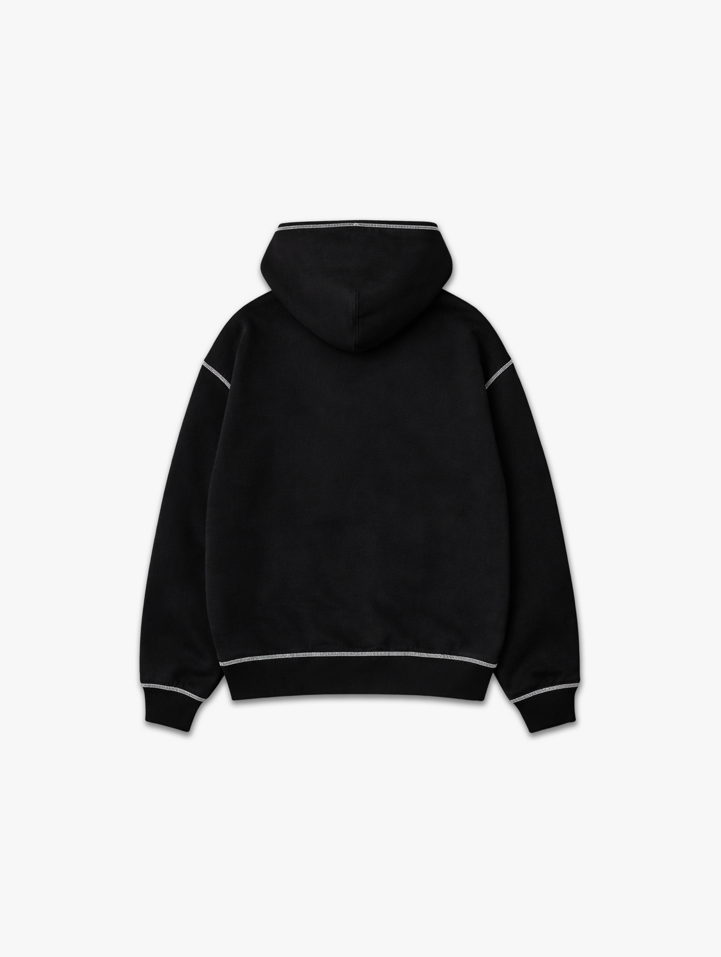 SUPERSTAR STITCHED HOODIE | TRIPLE BLACK