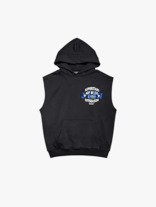 SUPERSTAR JLEW D1 SLEEVELESS HOODIE | GREY