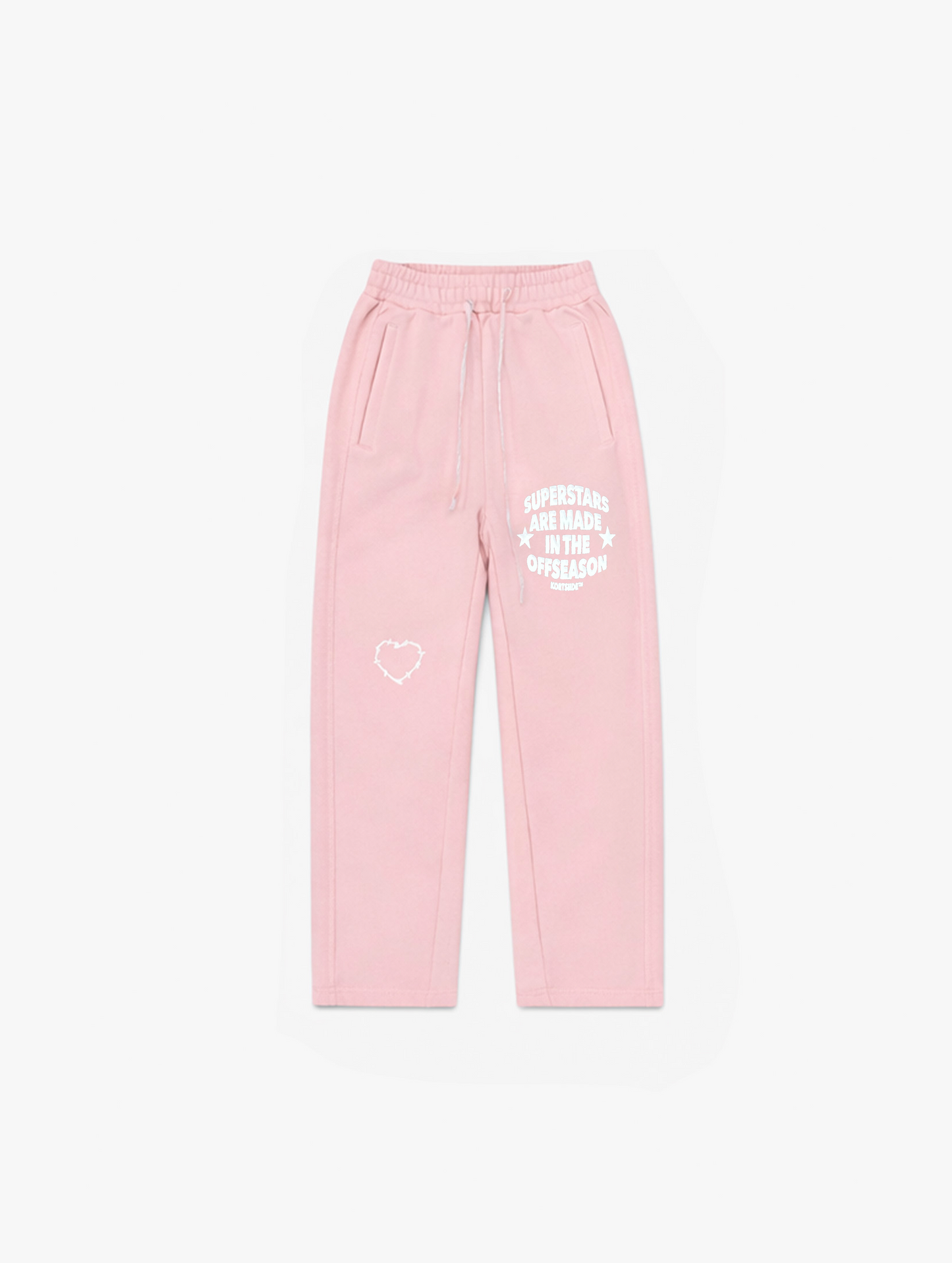 SUPERSTAR STRAIGHT LEG JOGGERS | CLOUD PINK